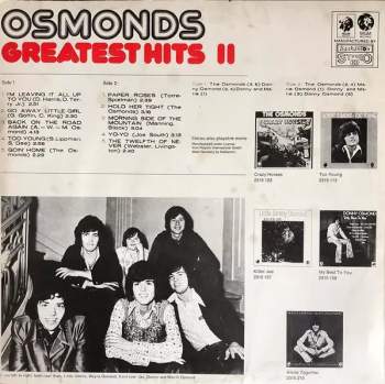 The Osmonds: Greatest Hits II