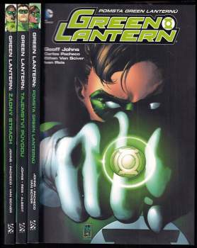 Green Lantern KOMPLET  : Díl 1-3 Žádný strach + Tajemství původu + Pomsta Green Lanternů - Geoff Johns, Geoff Johns, Geoff Johns, Geoff Johns (2011, BB art) - ID: 766505