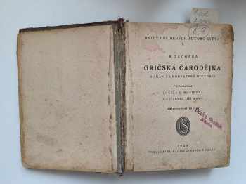 Marija Jurić Zagorka: Gričská čarodějka