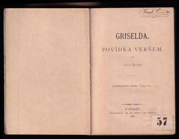 Julius Zeyer: Griselda