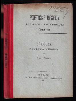 Julius Zeyer: Griselda