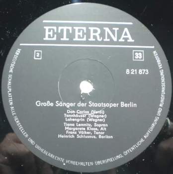 Margarete Klose: Große Sänger Der Staatsoper Berlin (Historische Aufnahmen)