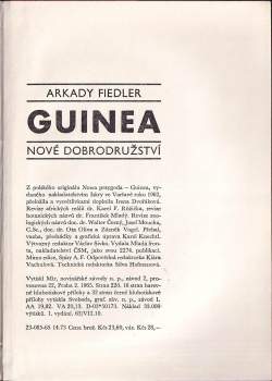 Arkady Fiedler: Guinea