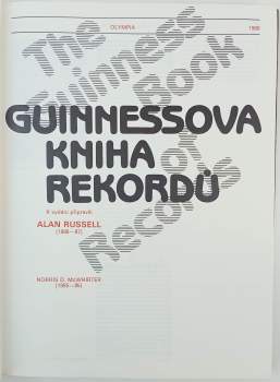 Alan Russell: Guinessova kniha rekordů 1988