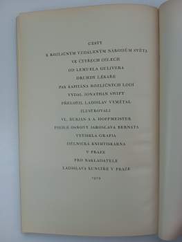 Jonathan Swift: Guliverovy cesty