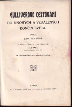 Jaroslav Svákovský: Gulliverovy cesty a dobrodružství v zemi trpaslíků a obrů