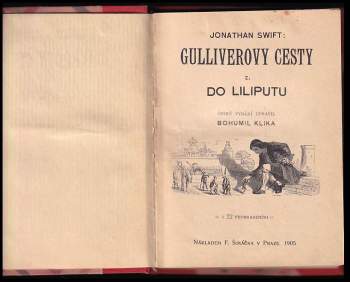 Jonathan Swift: Gulliverovy cesty díl I-III (Do Liliputu, Do Brobdénňaku, Do země Hujhnhnmů)