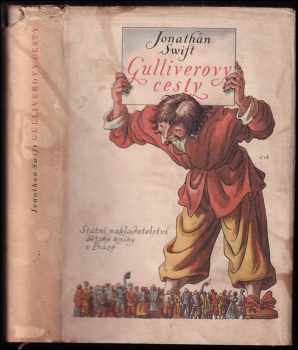 Gulliverovy cesty - Jonathan Swift (1955, Státní nakladatelství dětské knihy) - ID: 354517