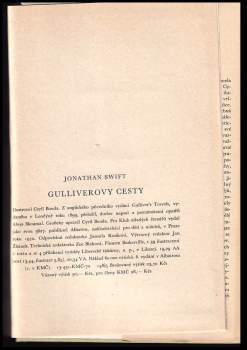Jonathan Swift: Gulliverovy cesty