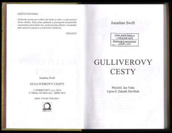 Jonathan Swift: Gulliverovy cesty