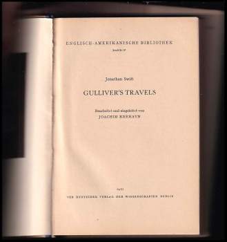 Jonathan Swift: Gulliver's Travels