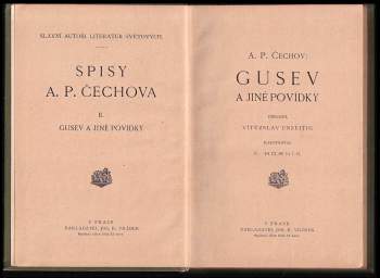 Anton Pavlovič Čechov: Gusev a jiné povídky