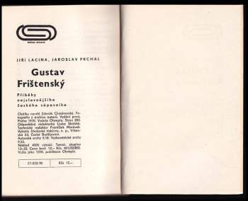 Jiří Lacina: Gustav Frištenský