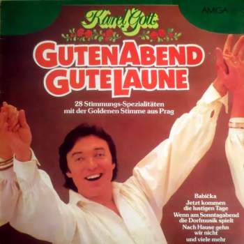 Guten Abend Gute Laune : Blue Labels Vinyl - Karel Gott (1981, Amiga) - ID: 352285