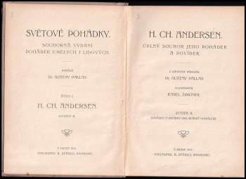 Hans Christian Andersen: H. Ch. Andersen, Úplný soubor jeho pohádek a povídek