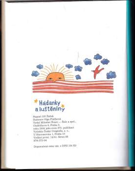 Jiří Žáček: Hádanky a luštěniny