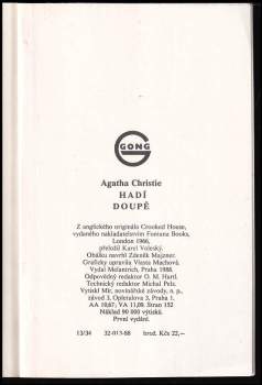 Agatha Christie: Hadí doupě