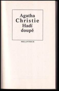 Agatha Christie: Hadí doupě