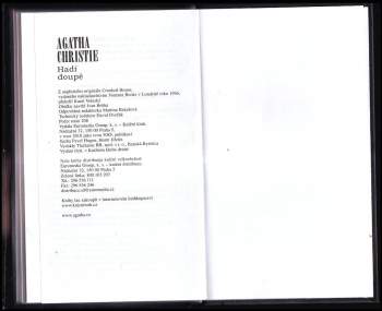 Agatha Christie: Hadí doupě