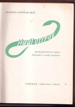 Alberto Vojtěch Frič: Hadí ostrov