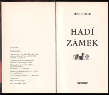 Bram Stoker: Hadí zámek