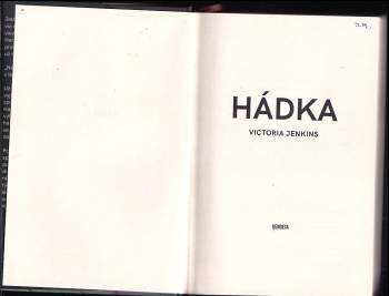 Victoria Jenkins: Hádka