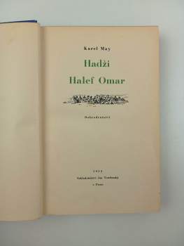 Karl May: Hadži Halef Omar