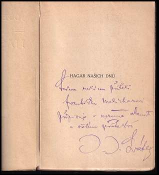 Josef Jan Svátek: Hagar našich dnů