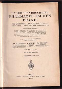 Hagers Handbuch der Pharmazeutischen Praxis