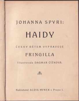 Johanna Spyri: Haidy