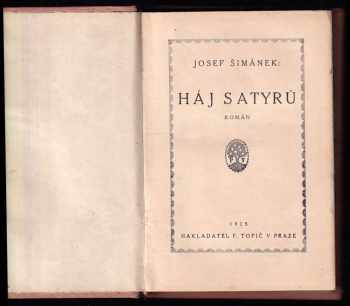 Josef Šimánek: Háj satyrů