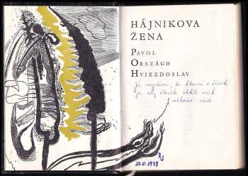 Pavol Országh Hviezdoslav: Hájnikova žena