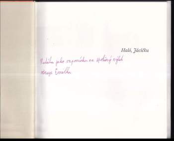 Daisy Mrázková: Haló, Jácíčku