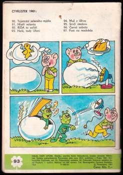 Ljuba Štíplová: Haló, tady Ufoni - Čtyřlístek 93