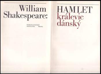 William Shakespeare: Hamlet, králevic dánský