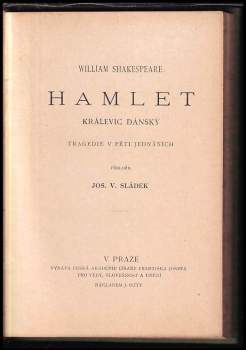William Shakespeare: Hamlet, králevic dánský