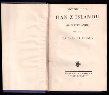 Victor Hugo: Han z Islandu