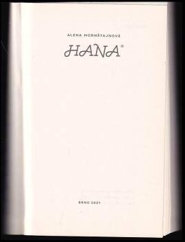 Alena Mornštajnová: Hana