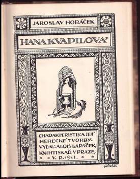 Jaroslav Horáček: Hana Kvapilová