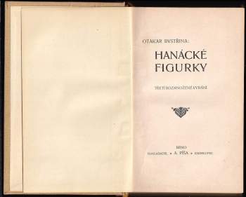Otakar Bystřina: Hanácké figurky