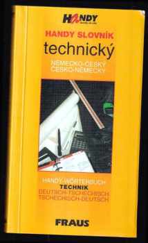 Handy slovník technický německo-český, česko-německý