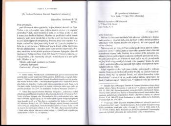 Hannah Arendt: Hannah Arendtová - Gershom Scholem
