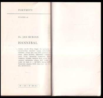 Jan Burian: Hannibal