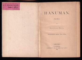 Svatopluk Čech: Hanuman