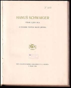 Hanuš Schwaiger: Hanuš Schwaiger