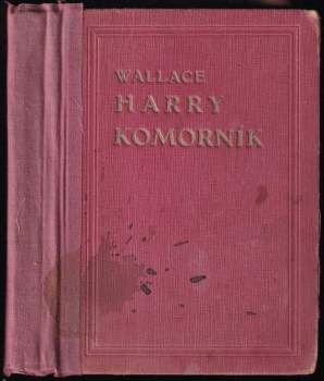 Edgar Wallace: Harry komorník