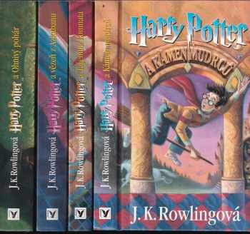 Harry Potter 1. - 4. díl : Harry Potter a kámen mudrců + Harry Potter a Tajemná komnata + Harry Potter a Vězeň z Azkabanu + Harry Potter a Ohnivý pohár