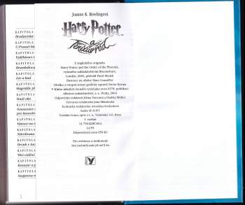 J. K Rowling: Harry Potter a Fénixův řád