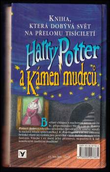 J. K Rowling: Harry Potter a kámen mudrců - 1. VYDÁNÍ