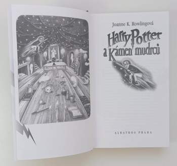 J. K Rowling: Harry Potter a kámen mudrců - 1. VYDÁNÍ